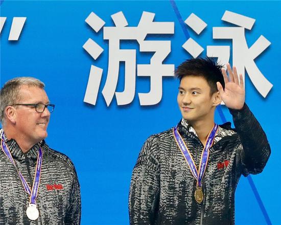 宁泽涛全运会首次发声：经历很多 我很快乐 