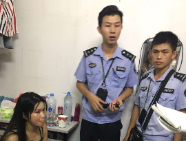 松岗网格员精准查控网格 揪出两名越南籍“三非”人员