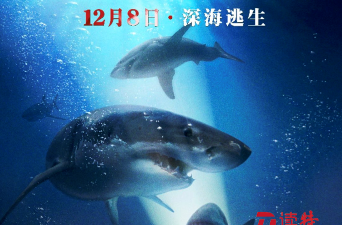 电影《鲨海》深圳点映 鲨鱼和大长腿玩的就是心跳