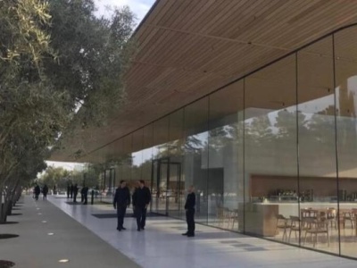 苹果新总部游客中心11月17日盛大开业