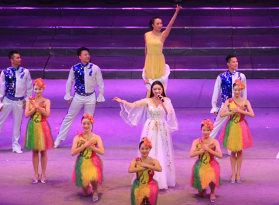 双深交流情谊浓 龙岗区大围屋艺术团双鸭山献艺