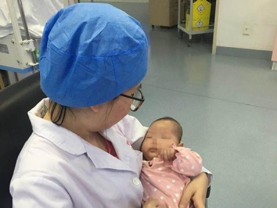 早产女婴被遗弃在东莞大朗医院，医护人员照顾80多天