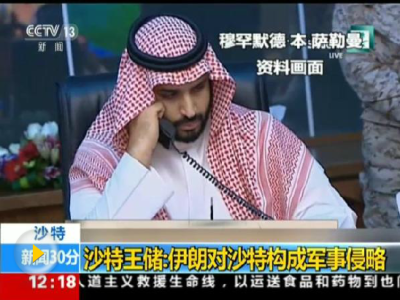 沙特王储就导弹事件发声明，批伊朗“军事侵略”