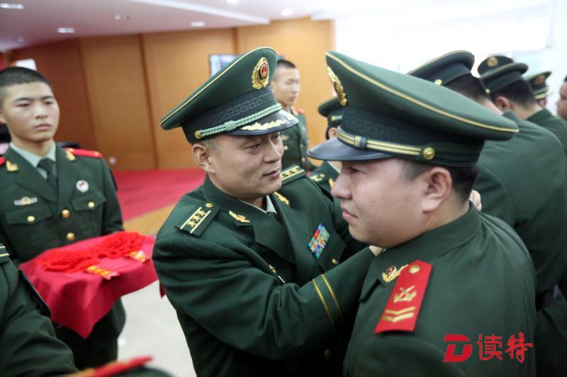 军魂依旧 武警广东边防六支队93名边防老兵光荣退伍