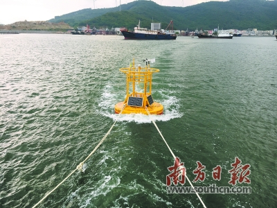 广东搭建海洋观测网 沿海每50公里设1个观测站