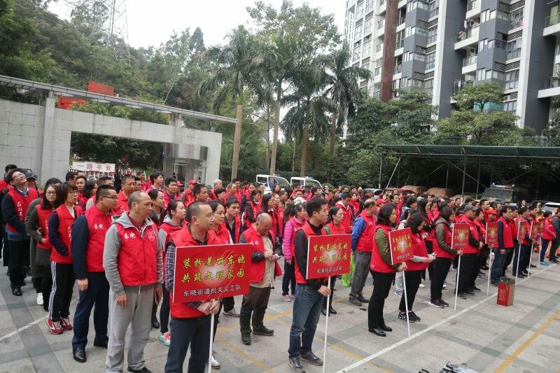 为建设“最美东晓”努力！600余人志愿参与环境提升行动