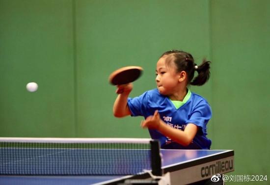 8岁入选中国香港队 刘国梁侄女天赋过人 