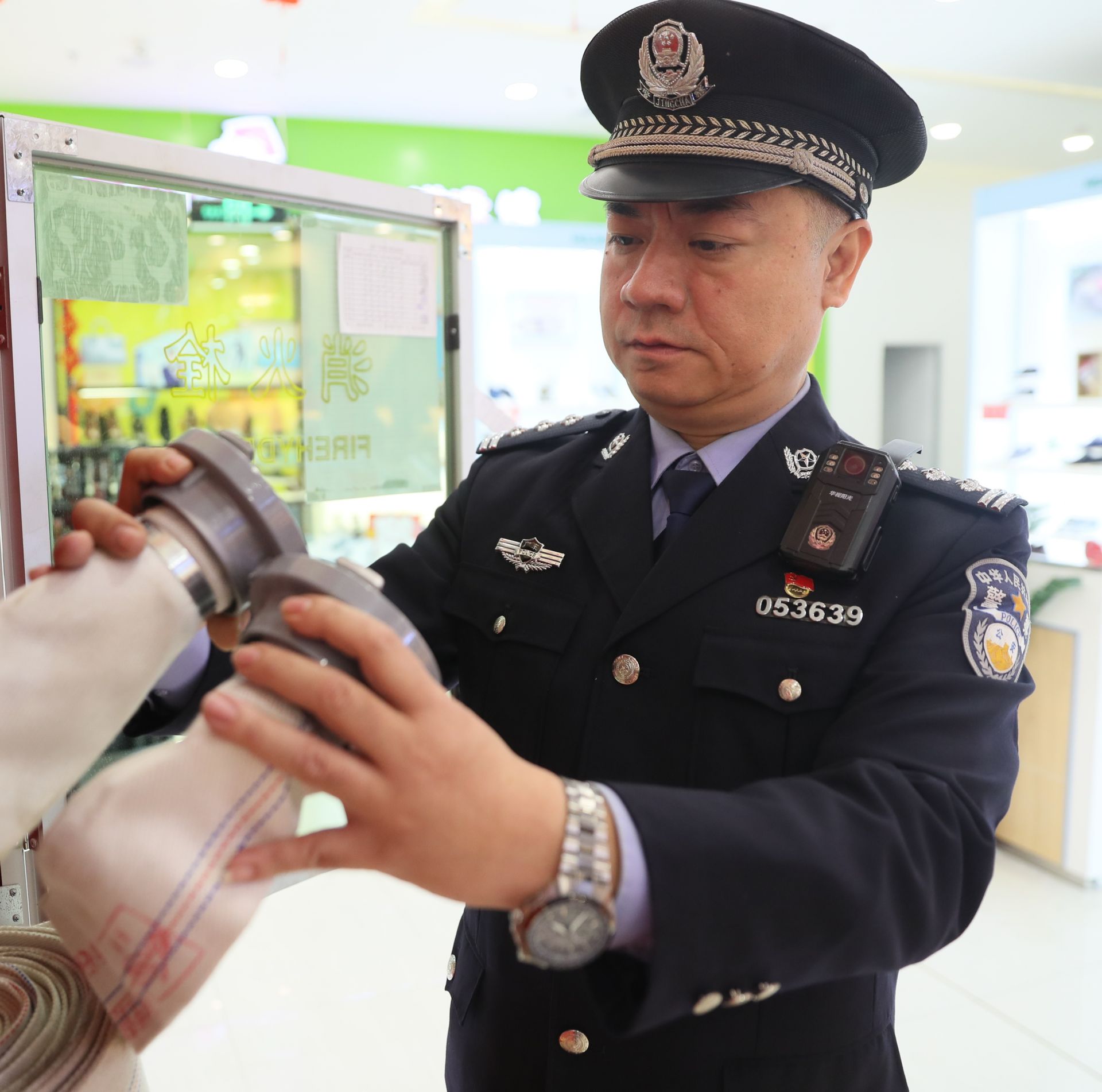 许展凌：派出所消防工作的老黄牛