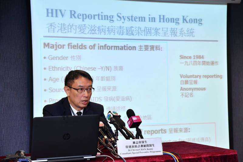 香港发布最新艾滋病感染调查结果