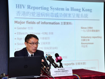 香港发布最新艾滋病感染调查结果