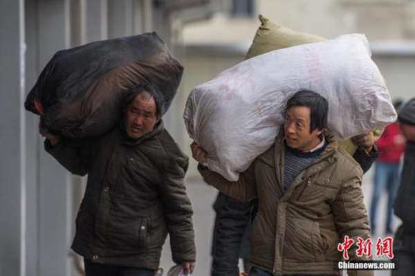 人社部：中国农民工数量2.87亿，努力在2020年实现无欠薪