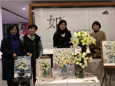 时隔七年的约会 南北女画家“三八”妇女节“约画”          