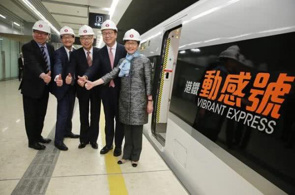广深港高铁香港段4月1日试运营！九列高铁被命名为