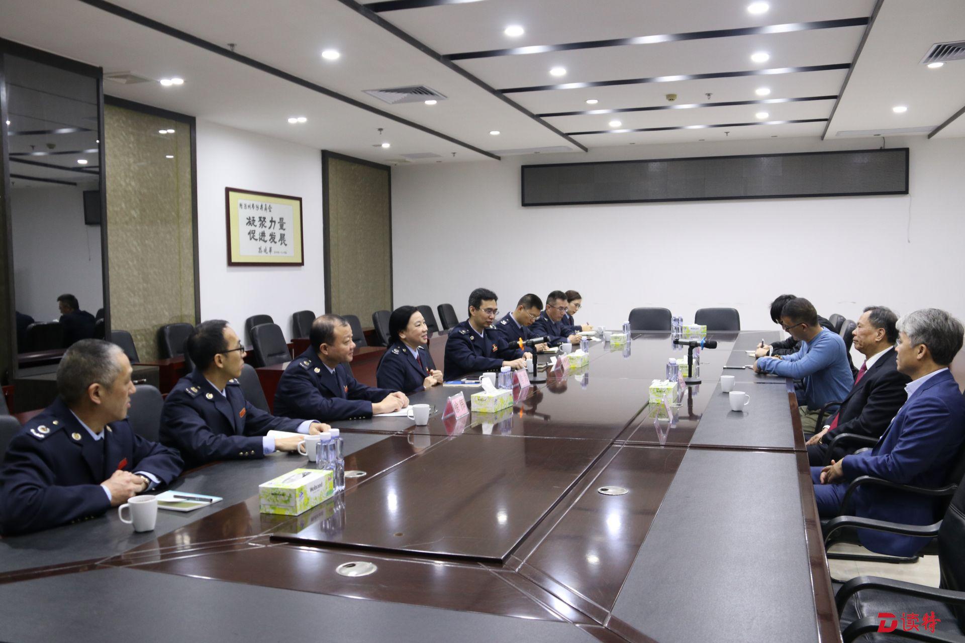 宝安国税局拜访企业界人士问需问计问效