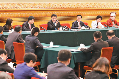 广东代表团深入学习贯彻习近平总书记重要讲话精神