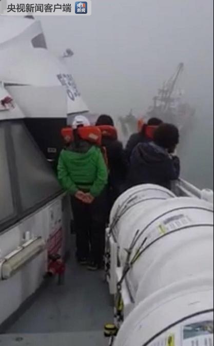 载192人客轮在韩国西南海岸触礁 已造成6人受伤