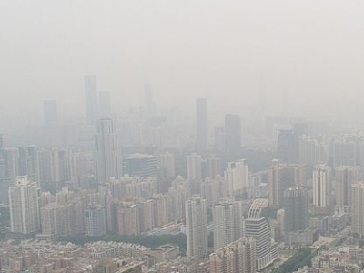 深圳一季度PM2.5 同比上升1.2微克/立方米 