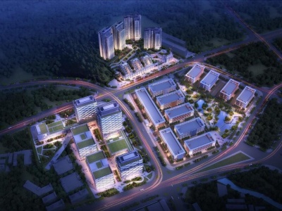 龙华鹭湖未来产业基地开建  将打造高科技企业总部研发中心