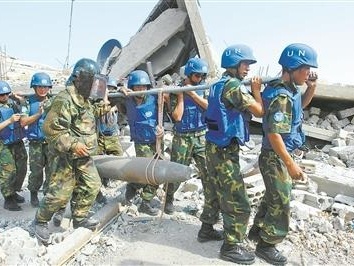 中国12年向黎巴嫩派遣5300余名维和人员