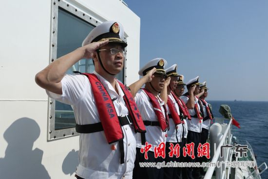 广东最大海巡船“海巡31”赴粤东开展海区巡航值守
