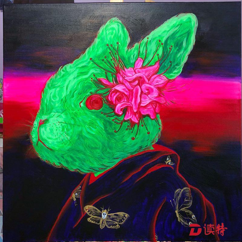 90后艺术家的“绿色肖像” 在探索与观察中描绘人性 