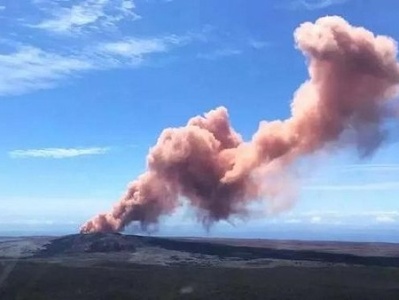 夏威夷正遭火山喷发地震袭击 中国领事馆：请远离