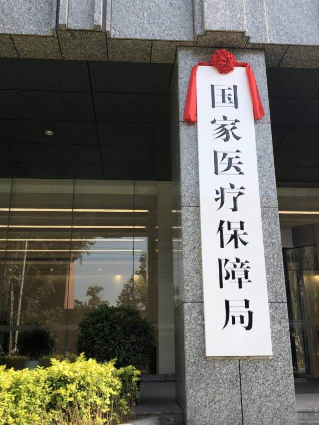 国家医保局正式挂牌，胡静林任局长