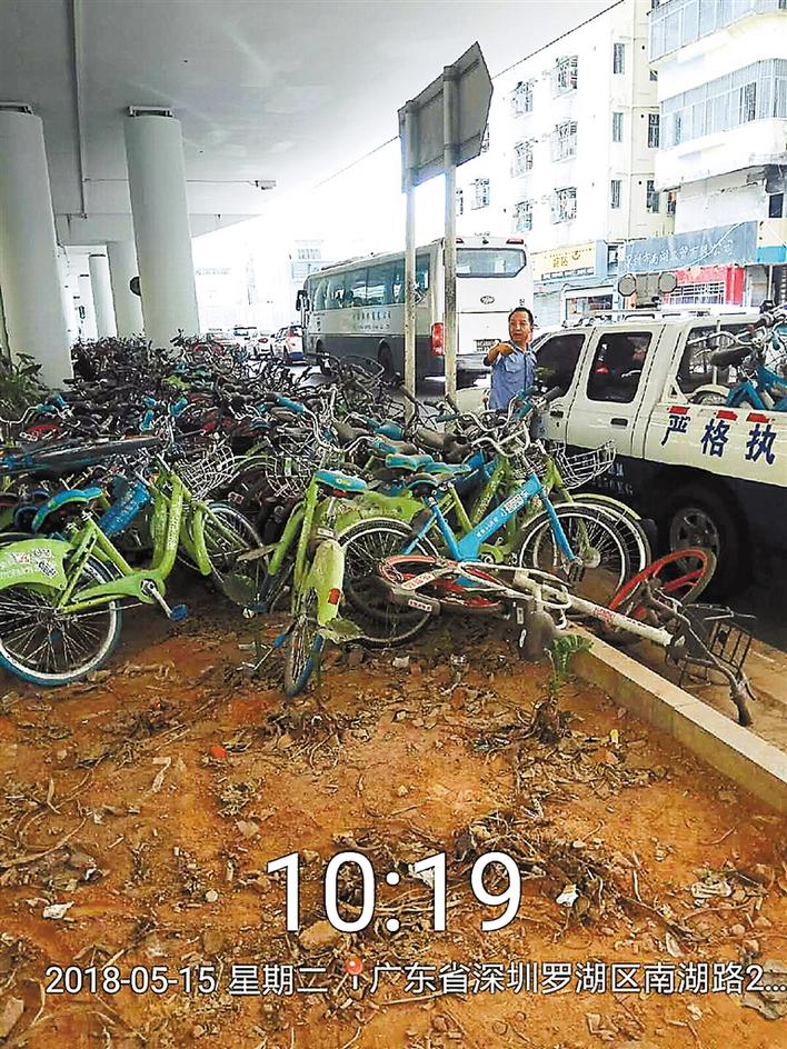 深圳自行车停车空间承载力仅为43万辆 共享单车超量咋办？