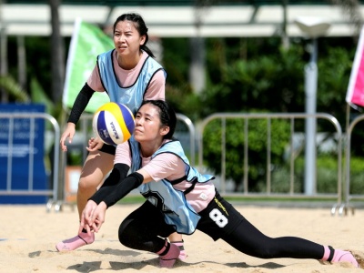 沙滩排球全民健身中国行在深圳举行