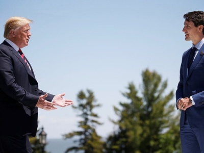 特朗普改口称不支持G7公报 发文怼加拿大总理