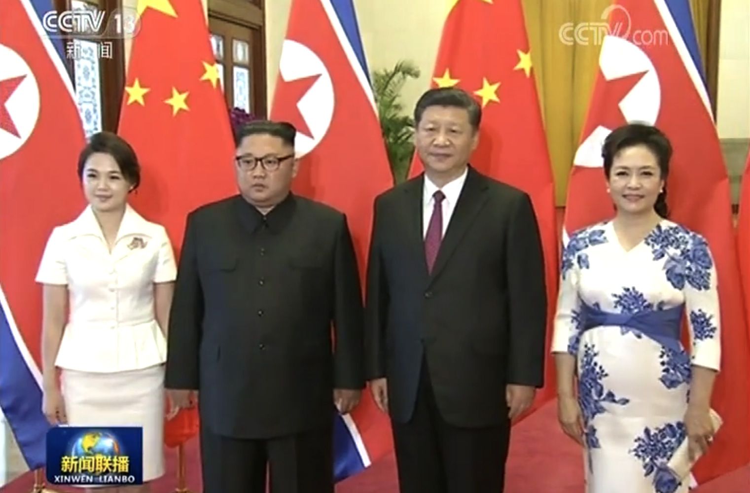 习近平同金正恩举行会谈