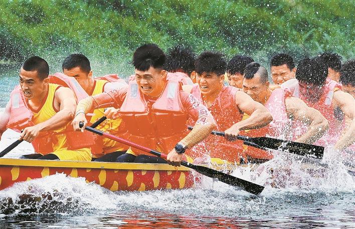 清澈河上挥桨破浪赛龙舟！龙岗构建高品质滨水活动空间