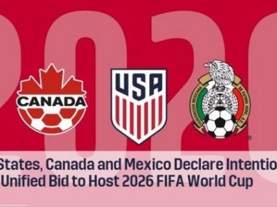 刚刚，美国、加拿大、墨西哥申办2026年世界杯成功