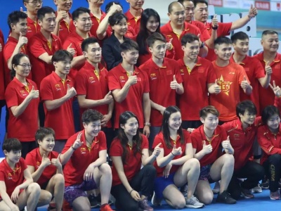 霸气！中国队第五次包揽跳水世界杯全部金牌