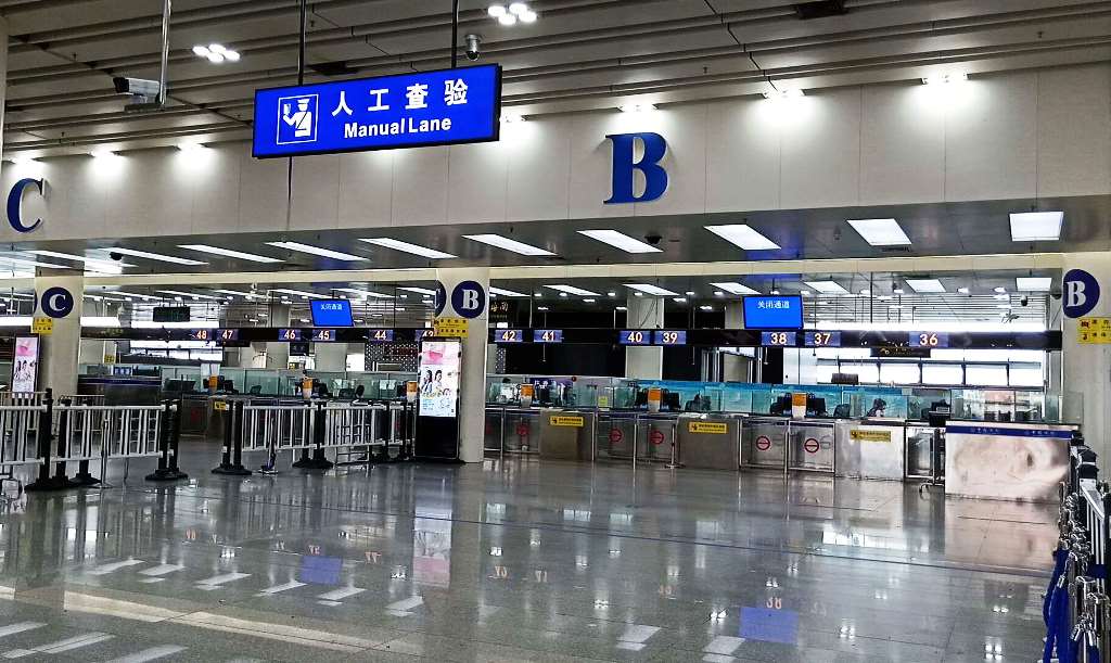 注意！福田口岸出境大厅自助通道扩建改造