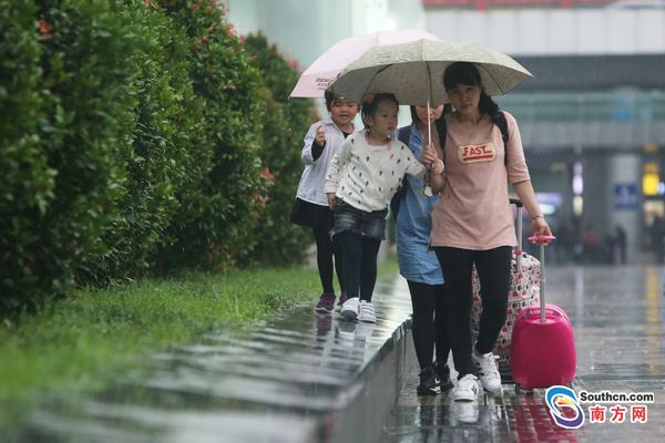 5日起深圳降雨密集，8-10日有暴雨到大暴雨