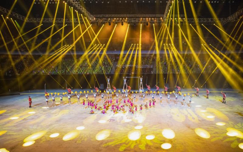 龙岗区第五届运动会开幕 近3万人参加比赛