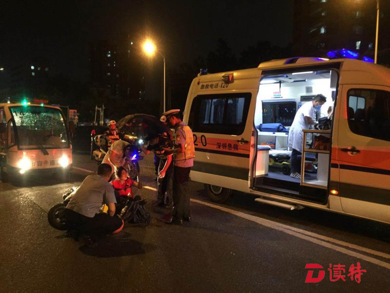 暖心！燕罗城管执法队员路遇车祸及时救助伤者