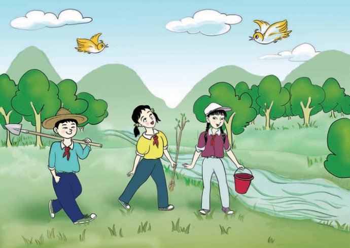 【百花小学 李妍锦】绿色绘就美丽深圳——植树