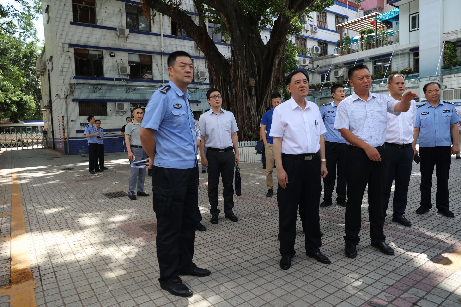 省扫黑除恶专项斗争第二督导组深入福田调研
