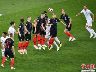 克罗地亚加时赛2:1胜英格兰 首次晋级世界杯决赛