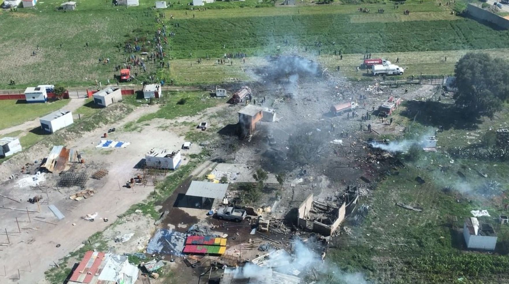 墨西哥中部墨西哥州5日发生爆炸事件 造成至少19人死亡