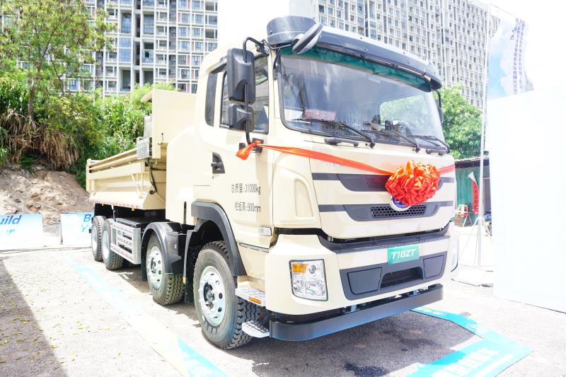 纯电动智能泥头车上岗！深圳建成首批泥头车充电站样板工程