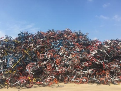 深圳计划将“僵尸单车”视为遗弃物处理