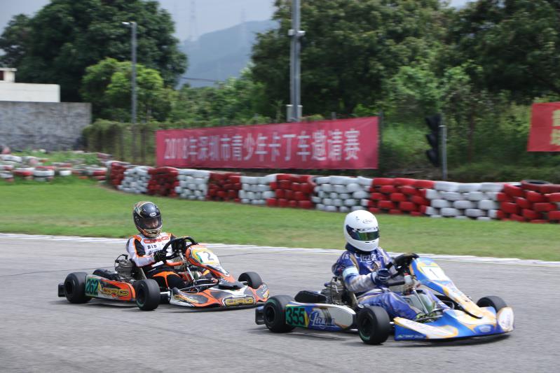 2018深圳青少年卡丁车邀请赛在宝安新桥落幕