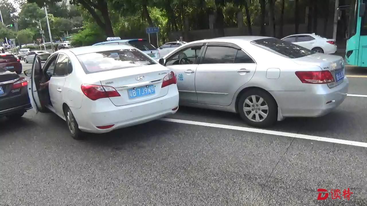 深圳无证网约车被查后撞车逃逸  司机因暴力抗法被刑拘