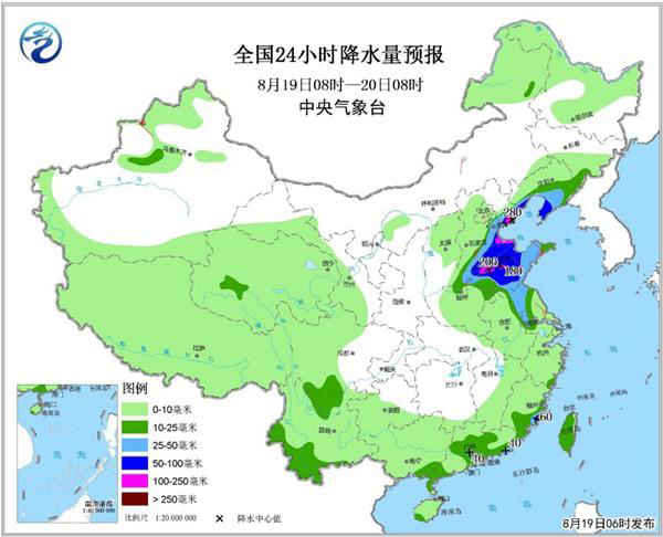 台风北上致冀鲁辽多地迎暴雨，南方地区重返“桑拿天”
