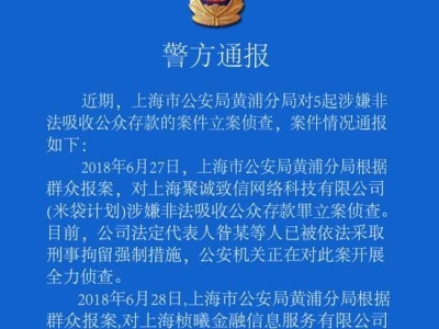 上海警方展开P2P行业大搜查 已对华泰金融等立案侦查
