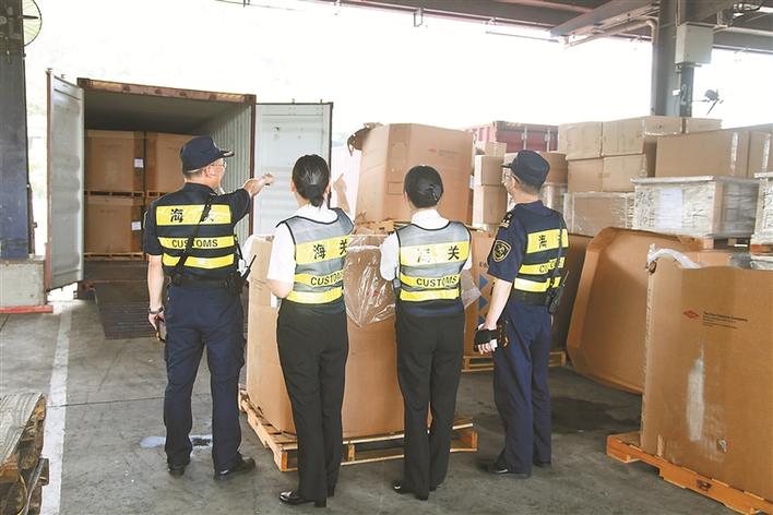 深圳海关查获逾46吨固体废物 鉴定为乙烯聚合物废碎料