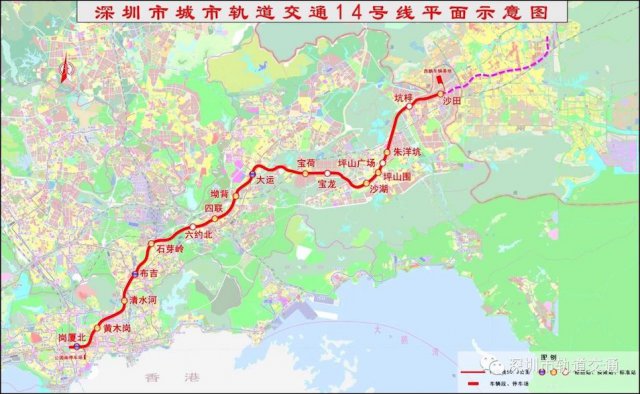 深圳地铁14号线最新进展曝光 采用自动化无人驾驶